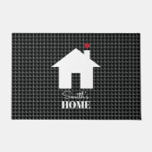 Heart on a House ドアマット (正面)