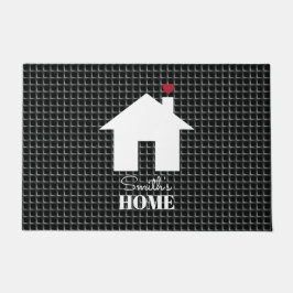 Heart on a House ドアマット