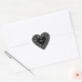 Heart on Hearts Vintage Lace ハートシール (封筒)