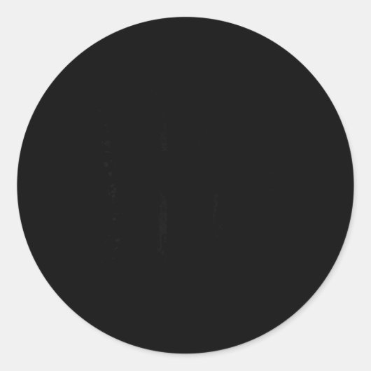 Heart On Orange Shirt. Unity Day  ラウンドシール (正面)