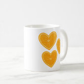 Heart Orange Mug – Cute Citrus Coffee Cup  コーヒーマグカップ (正面右)