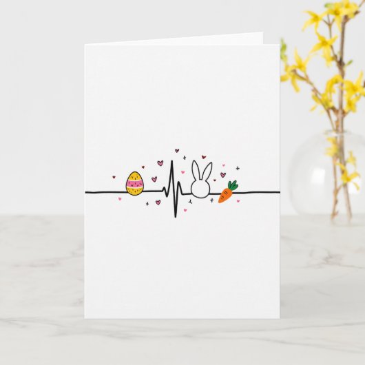 Heart Pattern Celebration Card カード (黄色い花)
