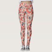 Heart Pattern - Cute and Lovely Valentine's Day レギンス (正面)