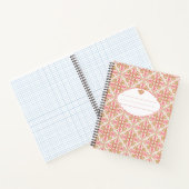 Heart Pattern Notebook – Customize Interior Pages ノートブック (内部)