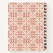 Heart Pattern Notebook – Customize Interior Pages ノートブック (裏面)