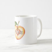 Heart Peach Fruit コーヒーマグカップ (正面右)