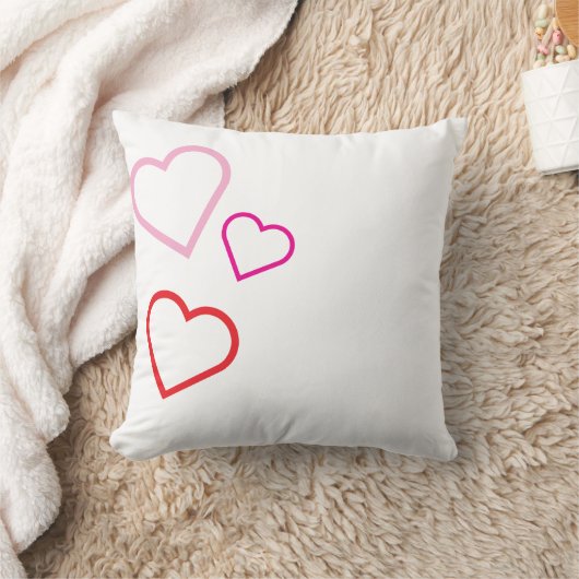 Heart Pillow クッション (ブランケット)