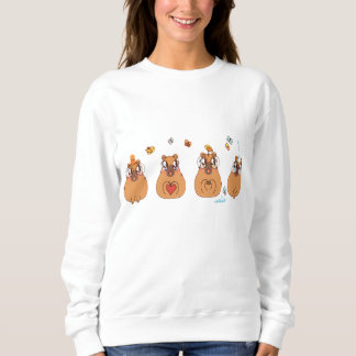 Heart-pounding Capybara スウェットシャツ