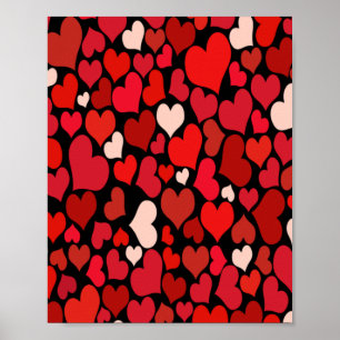 Heart Print ポスター