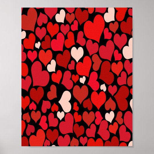 Heart Print ポスター (正面)