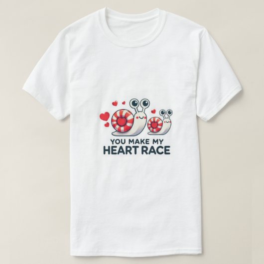 Heart Race Tシャツ (デザイン正面)