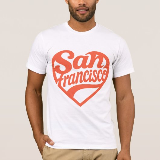 Heart San Francisco  Tシャツ (正面)