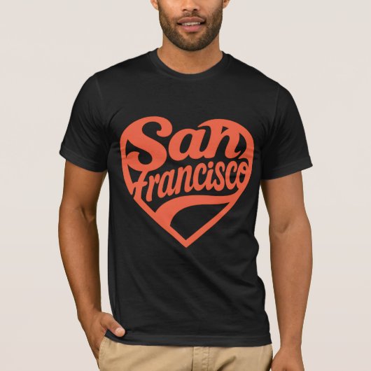 Heart San Francisco Tシャツ (正面)
