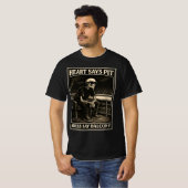 Heart Says Pit Knees Say Balcony Classic T-Shirt Tシャツ (正面フル)