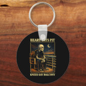 Heart Says T Knees Say Balcony  キーホルダー (正面)