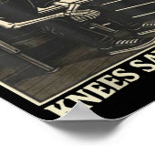 Heart Says T Knees Say Balcony  ポスター (角)