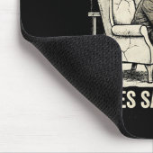 Heart Says T Knees Say Balcony Funny Old Men Music マウスパッド (コーナー)