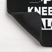 Heart Says T Knees Say Balcony Funny Quote  マウスパッド (コーナー)