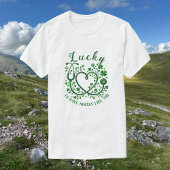 Heart Shamrock Stethoscope Lucky to Have Nurses  Tシャツ