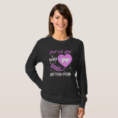 Heart Shape Just A Girl Who Loves Scottish Folds Tシャツ (正面フル)