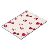 Heart Shape Notebook ノートブック (左側)