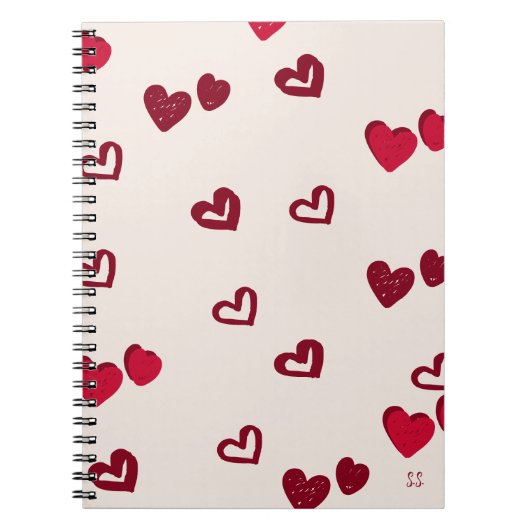 Heart Shape Notebook ノートブック (正面)