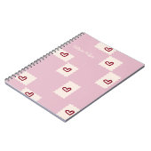 Heart Shape Notebook ノートブック (左側)