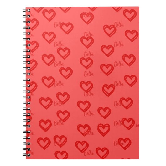 Heart Shape Notebook ノートブック (正面)