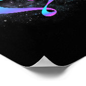 Heart Shape Semicolon - Suicide Prevention Awarene ポスター (角)