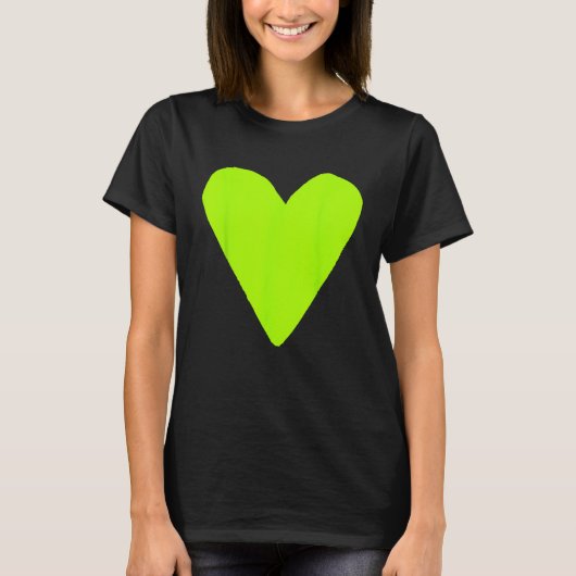 Heart Shape Symbol Love Kindness Peace Spring Bud Tシャツ (正面)