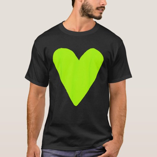 Heart Shape Symbol Love Kindness Peace Spring Bud Tシャツ (正面)