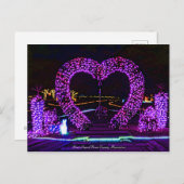 Heart-Shaped Flower Topiary ポストカード (正面/裏面)