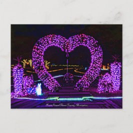Heart-Shaped Flower Topiary ポストカード