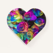 Heart shaped journal ノートブック (正面)