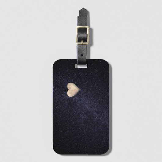 Heart shaped moon ラゲッジタグ (正面縦)