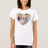 Heart Shaped Photo Custom Color Tシャツ (正面)