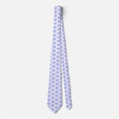 Heart Shaped Plaid Pink Blue Pastel Neck Tie ネクタイ (正面)