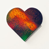 Heart Shaped Spiral Bound Notebook ノートブック (裏面)