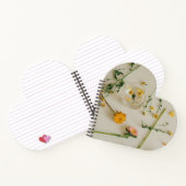 Heart Shaped Spiral Bound Notebook ノートブック (内部)