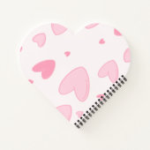 Heart Shaped Spiral Notebook – Customize Your Love ノートブック (裏面)