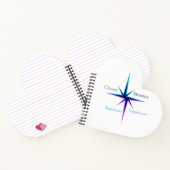 Heart-Shaped Spiral Notebook – Cute Journal for Wr ノートブック (内部)