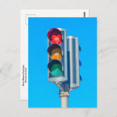 Heart-Shaped Stop Light, Akureyri, Iceland ポストカード (正面/裏面)