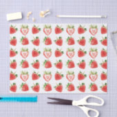 Heart Shaped Strawberries Birthday 薄葉紙 (クラフト)
