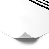 Heart Sketch Quadriptych Art Prints Scandinavian ポスター (角)