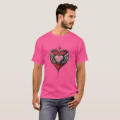 Heart & Soul T-Shirt – Inspirational Graphic Tee  Tシャツ (正面フル)