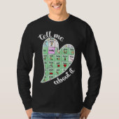 Heart Speech Language Pathologist Words Matter Spe Tシャツ (正面)