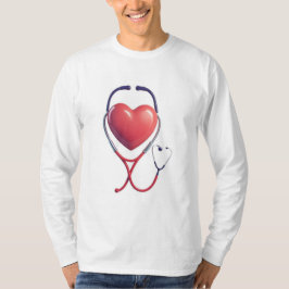 Heart Stethoscope Love Sweatshirt Tシャツ