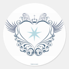 Heart Sticker ラウンドシール