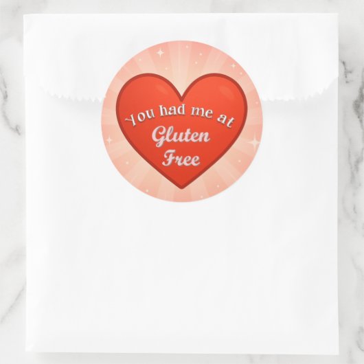 Heart Sticker ラウンドシール (バッグ)