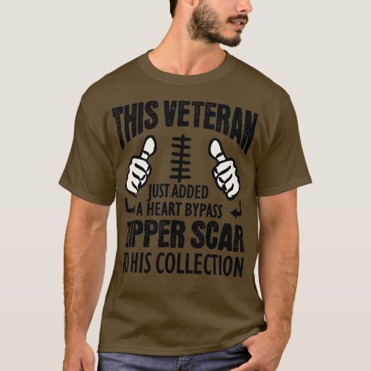 Heart Surgery Recovery Gift For Veteran Bypass Tシャツ (正面)